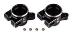 Team Associated RC10B7 Factory Team Aluminum Rear Hub Set (Black) (2) (ASC92472)