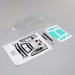 Losi 1/12 NASCAR 2024 Ford Mustang Body (Clear) (LOS-1917)