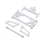 Losi 22S Sprint Front Wing Mount Set (White) (LOS-2404)