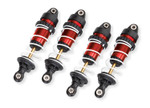 Traxxas Mini Maxx/XRT Aluminum GTR Long Shocks & Springs (4) (Red)  (TRA10765-RED)