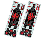 JConcepts RC10B84 RM2 "No Apologies" Precut Chassis Protective Sheet (2) (JCO8160)