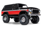 Traxxas TRX-4® 1/10 Trail Crawler Truck w/1979 Bronco Clipless Body (Red) w/TQi™ 2.4GHz Radio (TRA82246-4-RED)