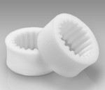 JConcepts Rear 2.2" LP Scalloped Carpet/Turf Inserts (2) (JCO3276)