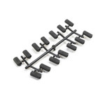 Team Losi Racing 22X-4 2.0 Caster Block Insert Set (6-12°) (TLR-1266)