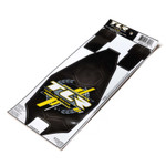 Team Losi Racing 22X Pre-Cut Chassis Protective Sheet (Black) (TLR-1260)