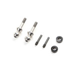 Team Losi Racing 22X-4 2.0 Titanium Snap-Fit Shock Standoffs Set (TLR-1271)