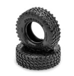 JConcepts Bossman 1.3" Micro Rock Crawler Tires (63mm OD) (2) (Green) w/Foam Inserts (JCO4201-02)