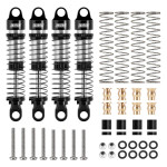 Injora Ascent18/Venture18 53mm Aluminum Oil-Filled Shocks (Black) (4) (INJASC18-09BS-4)