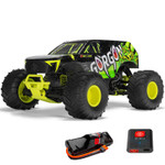 Arrma GORGON 4X2 MEGA 550 Brushed 1/10 Monster Truck RTR (Yellow) w/SLT2 2.4GHz Radio, Battery & Charger (ARA3230ST1)