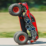 Arrma GORGON 4X2 MEGA 550 Brushed 1/10 Monster Truck RTR (Red) w/SLT2 2.4GHz Radio, Battery & Charger (ARA3230ST2)