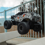 Arrma Gorgon 4X2 MEGA 550 1/10 RTR Brushed Monster Truck (Gun Metal) w/SLT2 2.4GHz Radio, Battery & Charger (ARA3230ST3)