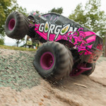 Arrma Gorgon 4X2 MEGA 550 1/10 RTR Brushed Monster Truck (Purple) w/SLT2 2.4GHz Radio, Battery & Charger (ARA3230ST4)