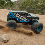 Arrma Gorgon 4X2 MEGA 550 1/10 RTR Brushed Monster Truck (Blue) w/SLT2 2.4GHz Radio, Battery & Charger (ARA3230ST5)