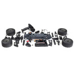 Arrma Gorgon 4x2 MEGA 550 Brushed 1/10 Monster Truck Ready-To-Assemble Kit (Clear) w/SLT2 2.4GHz Radio, Battery & Charger (ARA3230SKT2)