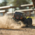 Arrma Gorgon 223S 1/10 RTR Brushless 2WD Monster Truck (Red) w/SLT2 2.4GHz Radio & DSC (ARA3530T2)