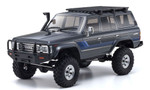 Kyosho KC10 Toyota Land Cruiser 60 1/10 4WD ReadySet Brushed Rock Crawler (Grey) w/Syncro KT-231P+ 2.4GHz Radio (KYO34801T2)