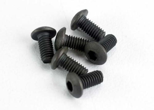Traxxas 3x6mm Button Head Screws (6) (TRA2575)