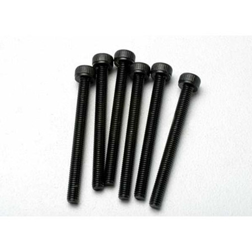 Traxxas Screws, 3x32mm cap-head machine (hex drive) (6) TRA3964