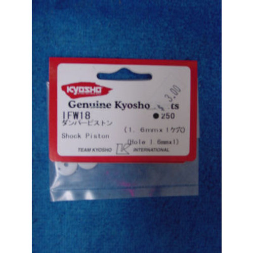 Kyosho KYOIFW18 Shock Piston(2) 1.6mm x 1 hole