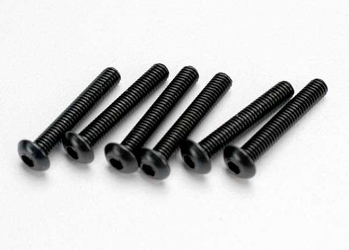 Traxxas 3x18mm Button Head Screws (6) (TRA2583)