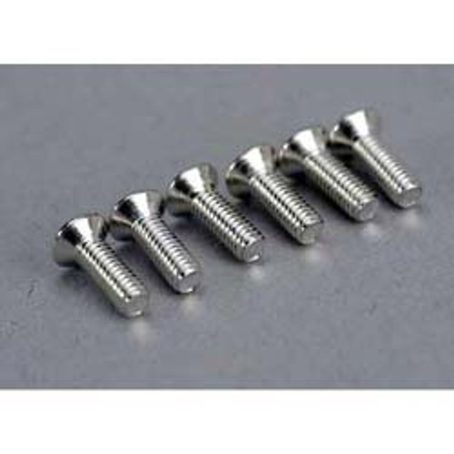 Traxxas Screws, 2.6x8mm countersunk machine (6) TRA5169