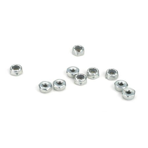 Losi LOSA6308 4-40 Steel Locking 1/2 Nuts (10)