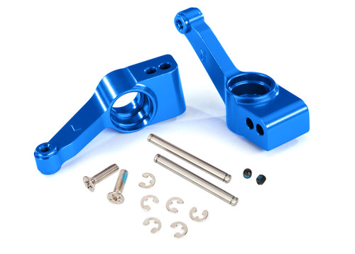 Traxxas Rear Stub Axle Carriers (Blue) (2) (TRA1952X) Traxxas Rear Stub Axle Carriers (Blue) (2) (TRA1952X)
