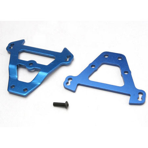 Traxxas Aluminum Bulkhead Tie Bars (Blue) TRA5323