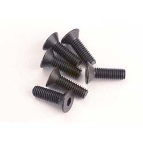 Traxxas 3X10mm Flat Head Screws (6) (TRA2551)