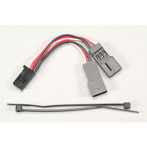 Traxxas Servo connector, Y adapter (for dual-servo steering) (TRA2046)
