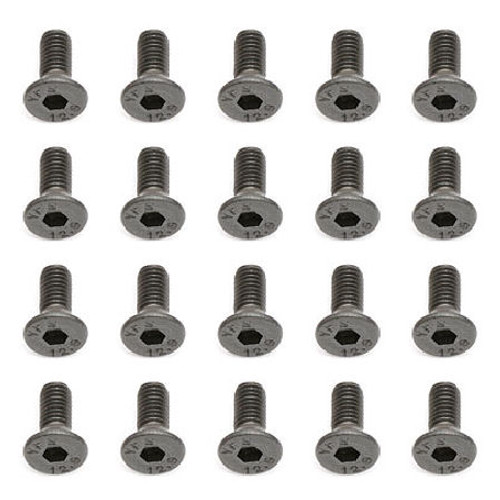 Team Associated 3x8mm Flat Head Screw (20) (ASC25201)