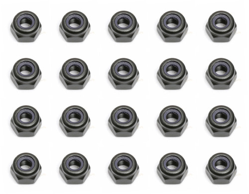 Team Associated 3mm Locknut (20) (ASC25215)