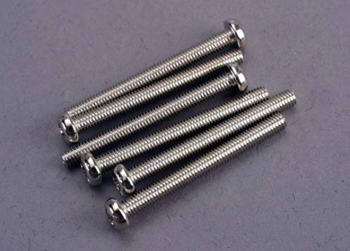 Traxxas 3x30mm Roundhead Machine Screws (6) (TRA2572)
