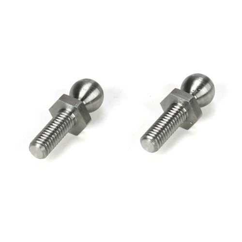 Team Losi Racing 4.8x8mm Titanium Ball Stud Set (2) TLR6031