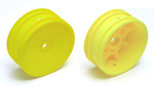 Team Associated 12mm Hex 2.2 Front Buggy Wheels (2) (B6) (Yellow) (ASC9691) Team Associated 12mm Hex 2.2 Front Buggy Wheels (2) (B6) (Yellow) (ASC9691)