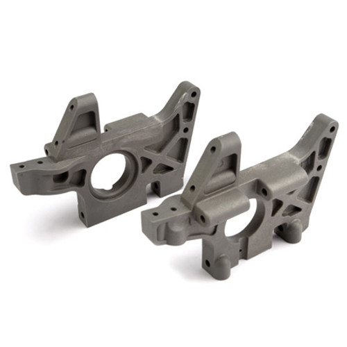 Traxxas Front Bulkhead Set (Grey) (TMX3.3) TRA4930R