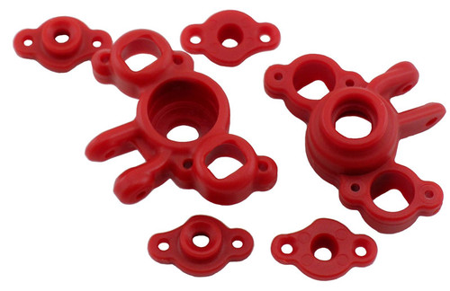 RPM Traxxas 1/16 E-Revo Axle Carriers (Red) (RPM73169) RPM Traxxas 1/16 E-Revo Axle Carriers (Red) (RPM73169)