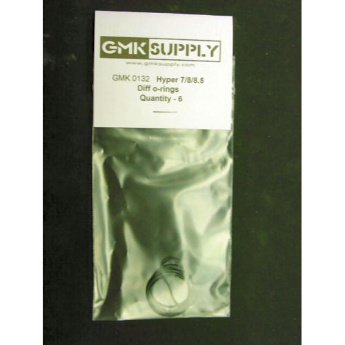 GMK Supply GMK0132 Hyper 7/8/8.5 diff o-rings qty. 6
