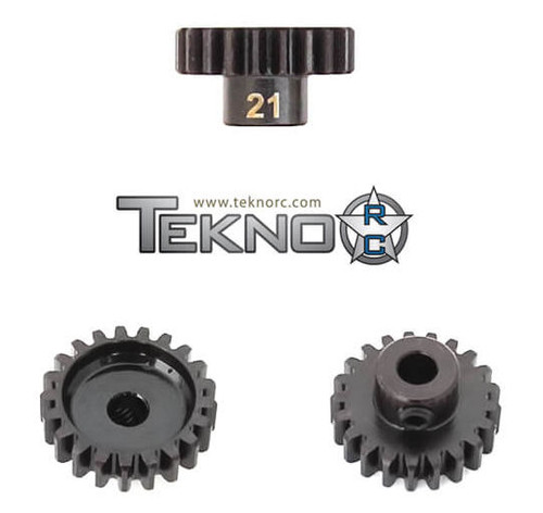 Tekno RC "M5" Hardened Steel Mod1 Pinion Gear w/5mm Bore (21T) (TKR4181)