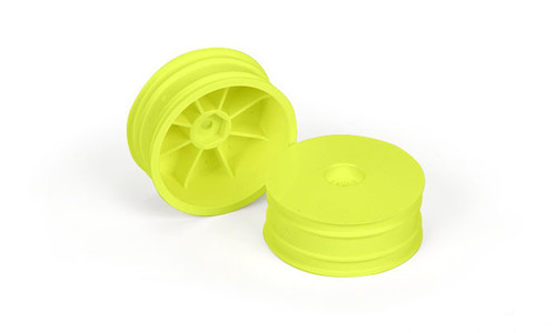 Pro-Line Velocity 2.2" Front Wheels (2) (B6/RB6) (Yellow) w/12mm Hex (PRO2735-02) Pro-Line Velocity 2.2" Front Wheels (2) (B6/RB6) (Yellow) w/12mm Hex (PRO2735-02)