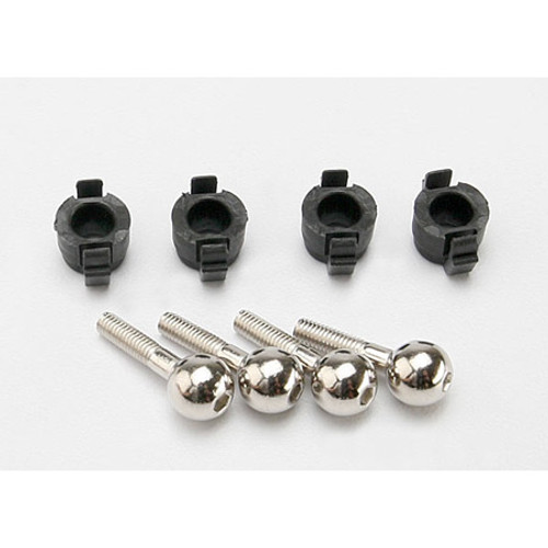 Traxxas Pivot Balls w/Pivot Ball Caps (4) (TRA7033) Traxxas Pivot Balls w/Pivot Ball Caps (4) (TRA7033)