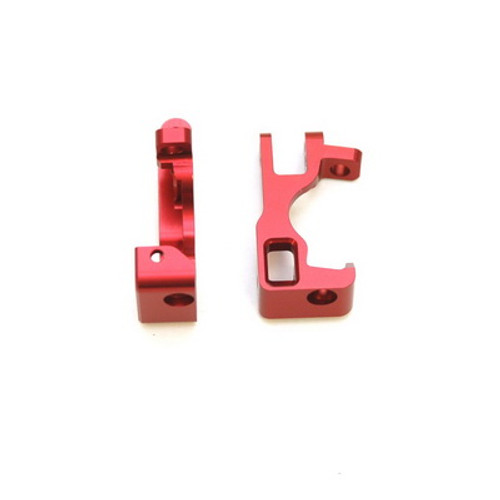 ST Racing ST6832R Mach Alum C-Hubs for Slash 4x4 (Red)