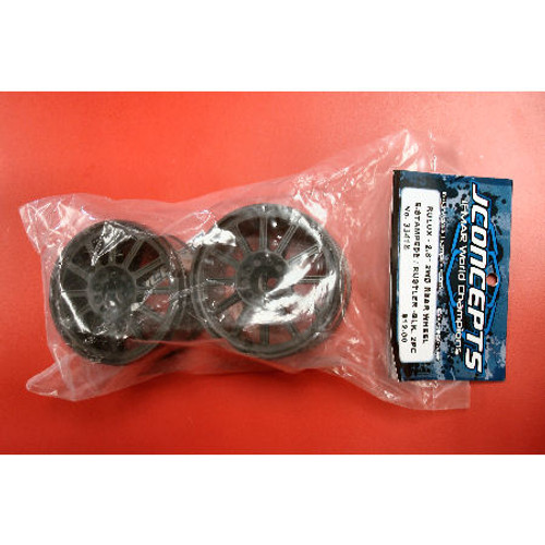 J Concepts 3341B Rulux 2.8" Rear Wheel (Black) (2) J Concepts 3341B Rulux 2.8" Rear Wheel (Black) (2)