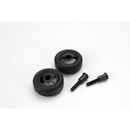Traxxas Wheels, Axles (Wheelie Bar) TRA4976
