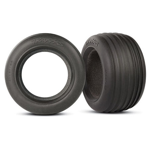 Traxxas Ribbed 2.8" Front Tires w/Foam Inserts (2) (Standard) TRA5563 Traxxas Ribbed 2.8" Front Tires w/Foam Inserts (2) (Standard) TRA5563