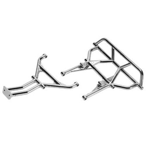 Losi LOSB2405C Rear Bumper Set, Chrome: SCT