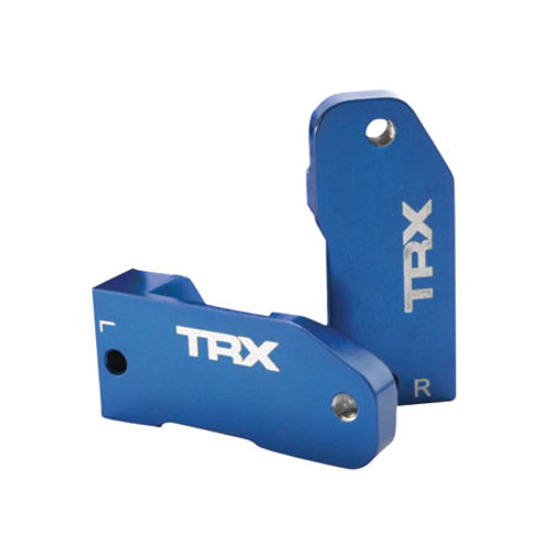 Traxxas L/R Aluminim Caster Blocks 30 Deg (Blue) TRA3632A Traxxas L/R Aluminim Caster Blocks 30 Deg (Blue) TRA3632A