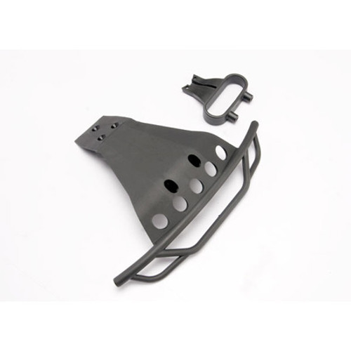 Traxxas Front Bumper & Mount (Black) (TRA6835)