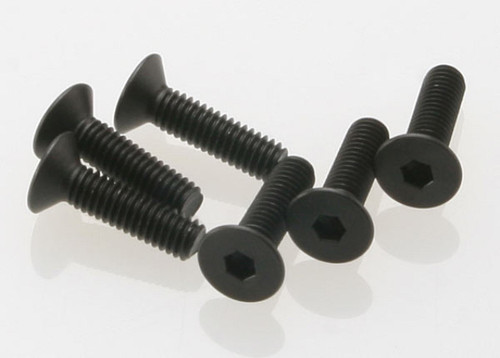 Traxxas 4x15mm Flat Head Screws (6) (TRA2546)