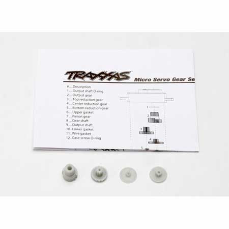 Traxxas 2080 Micro Waterproof Servo Gear Set (TRA2082) - GS Hobby